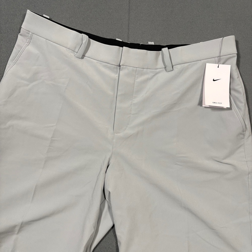 Nike Dri-FIT Mens Golf Shorts 10" Gray 38 Lightweight